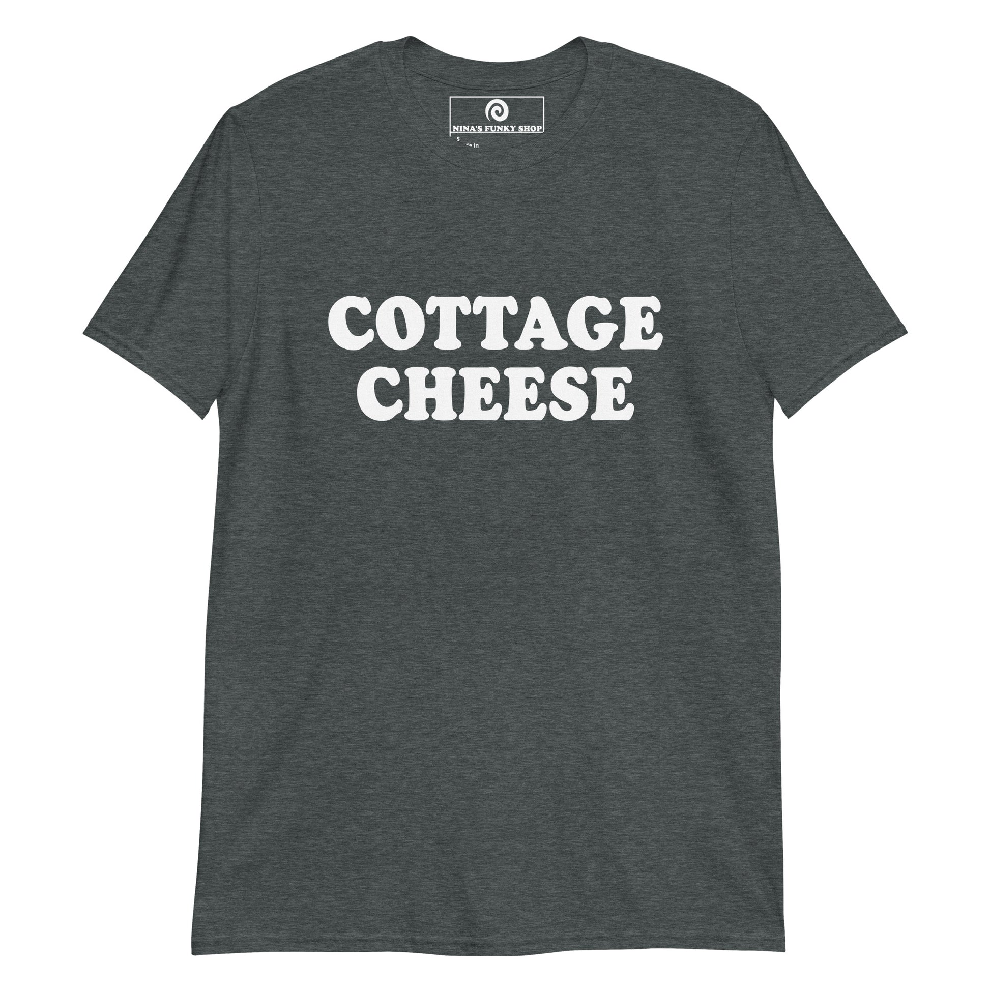 Dark Gray cottage cheese T-shirt