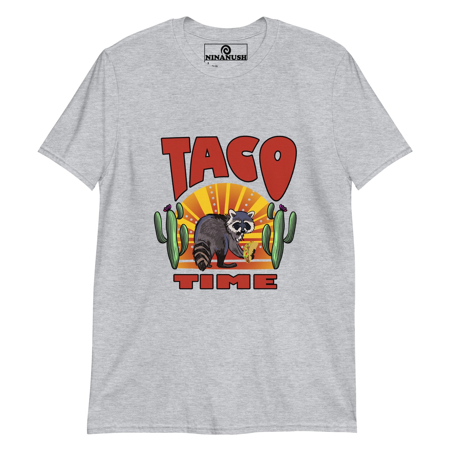 Raccoon Taco Time T-Shirt