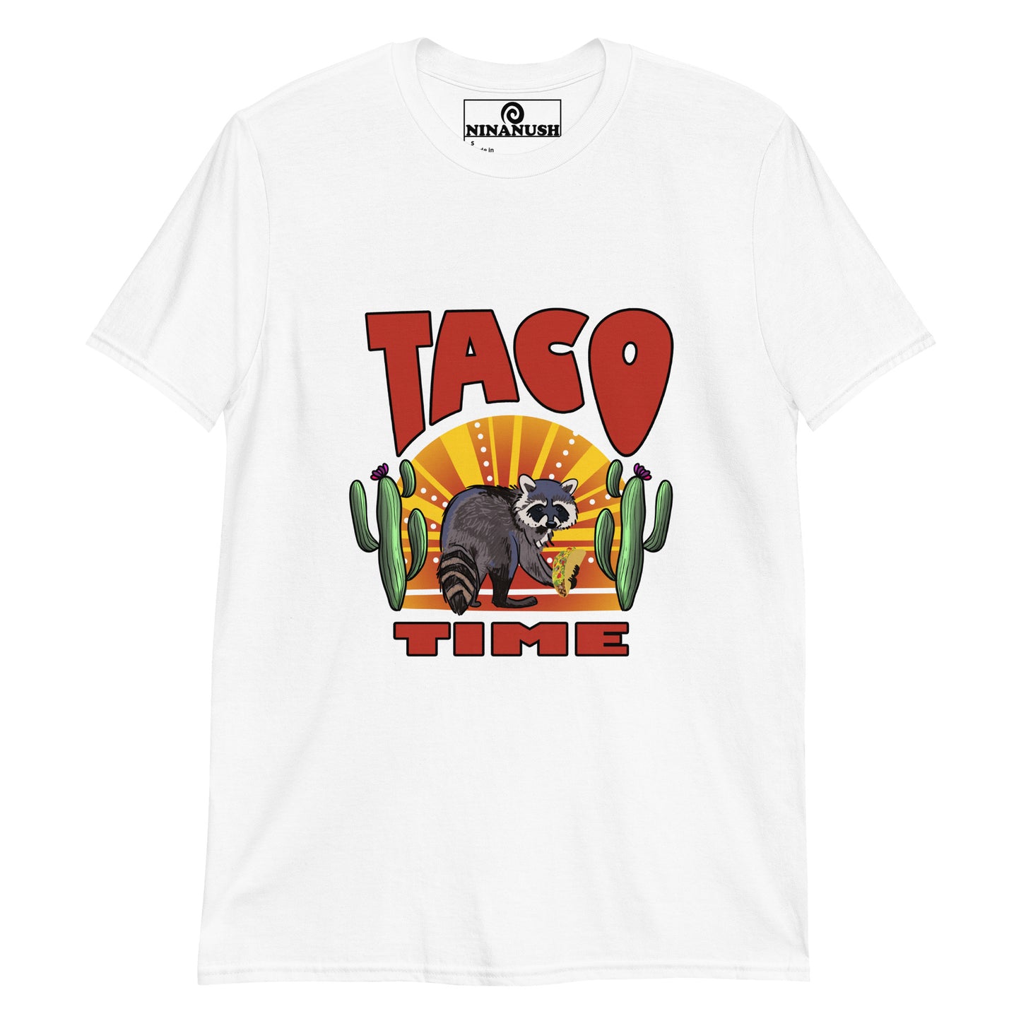 Raccoon Taco Time T-Shirt