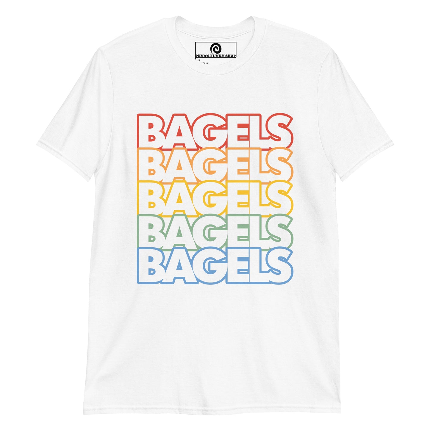 Rainbow Bagel T-Shirt