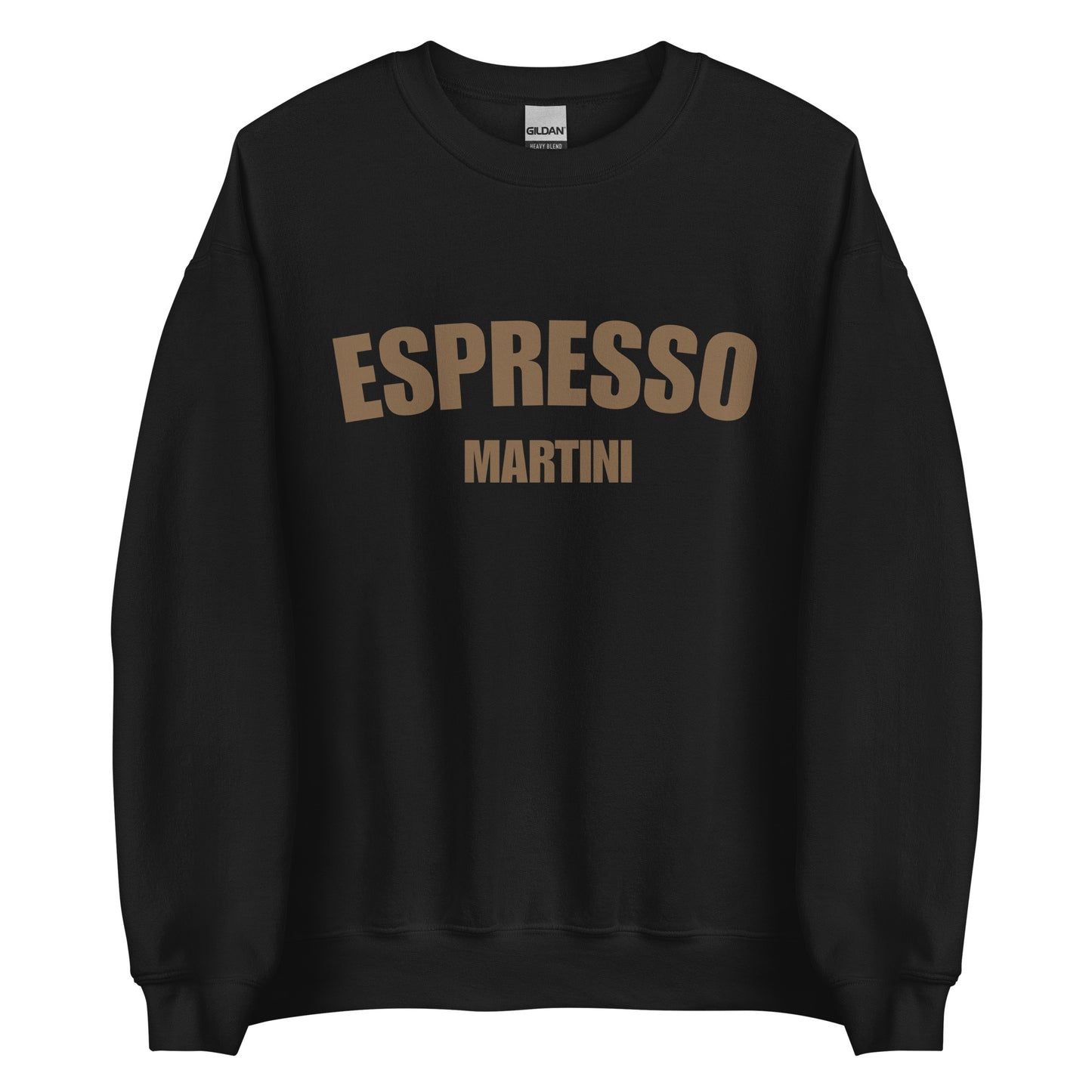 Black Espresso Martini Sweatshirt from Nina's Funky Shop by ninanush - Love espresso martinis? Our Espresso Martini Sweatshirt is a perfect bold sweatshirt for martini enthusiasts. It's a unisex, crew neck sweatshirt with "Espresso Martini", expertly printed on the front. Perfect for cozy nights in or stand out streetwear, this espresso sweatshirt is designed by Nina and made just for you.