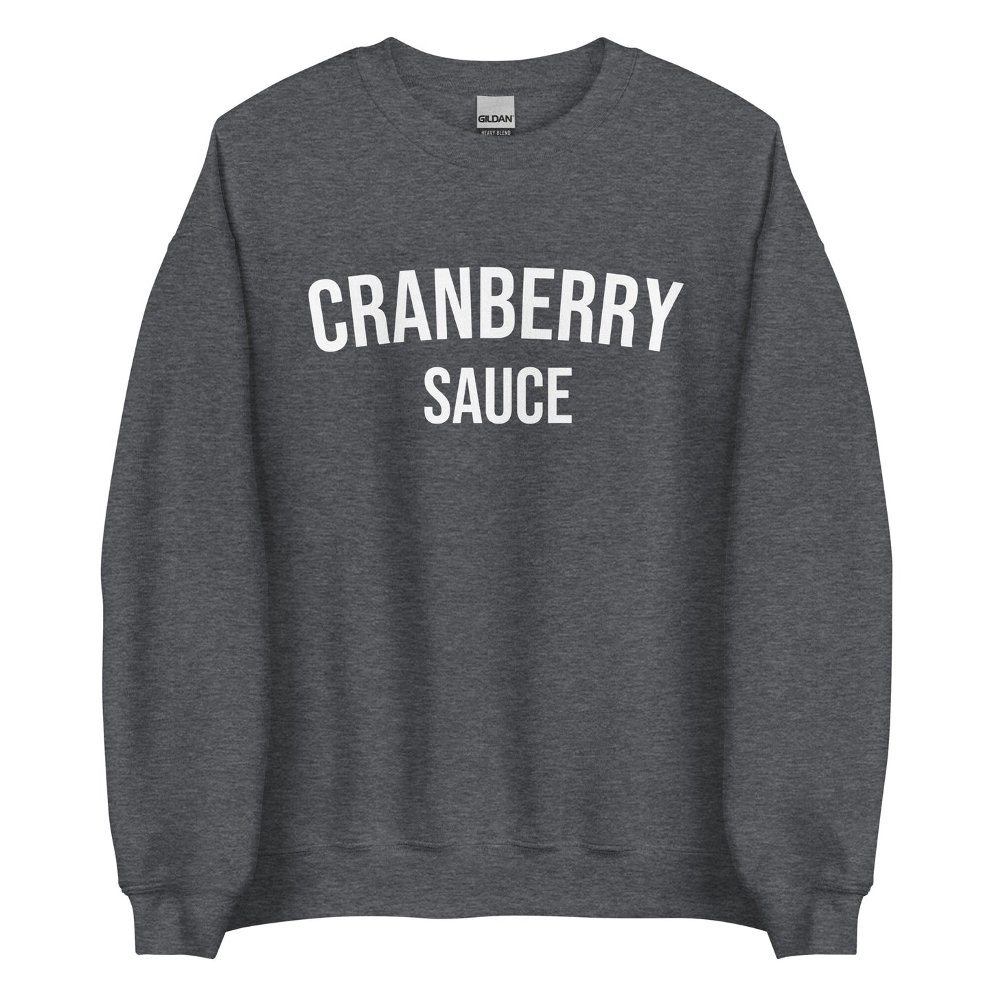 Gray Cranberry Sauce Sweatshirt from Nina's Funky Shop by ninanush - Do you love cranberry sauce? Looking for a funny foodie gift? Our Cranberry Sauce Crewneck Sweatshirt is soft, comfortable and just what you need. A unisex, funny holiday sweatshirt or cozy streetwear for foodies and cranberry sauce lovers. This cranberry sauce enthusiast sweatshirt is designed by Nina and made just for you.