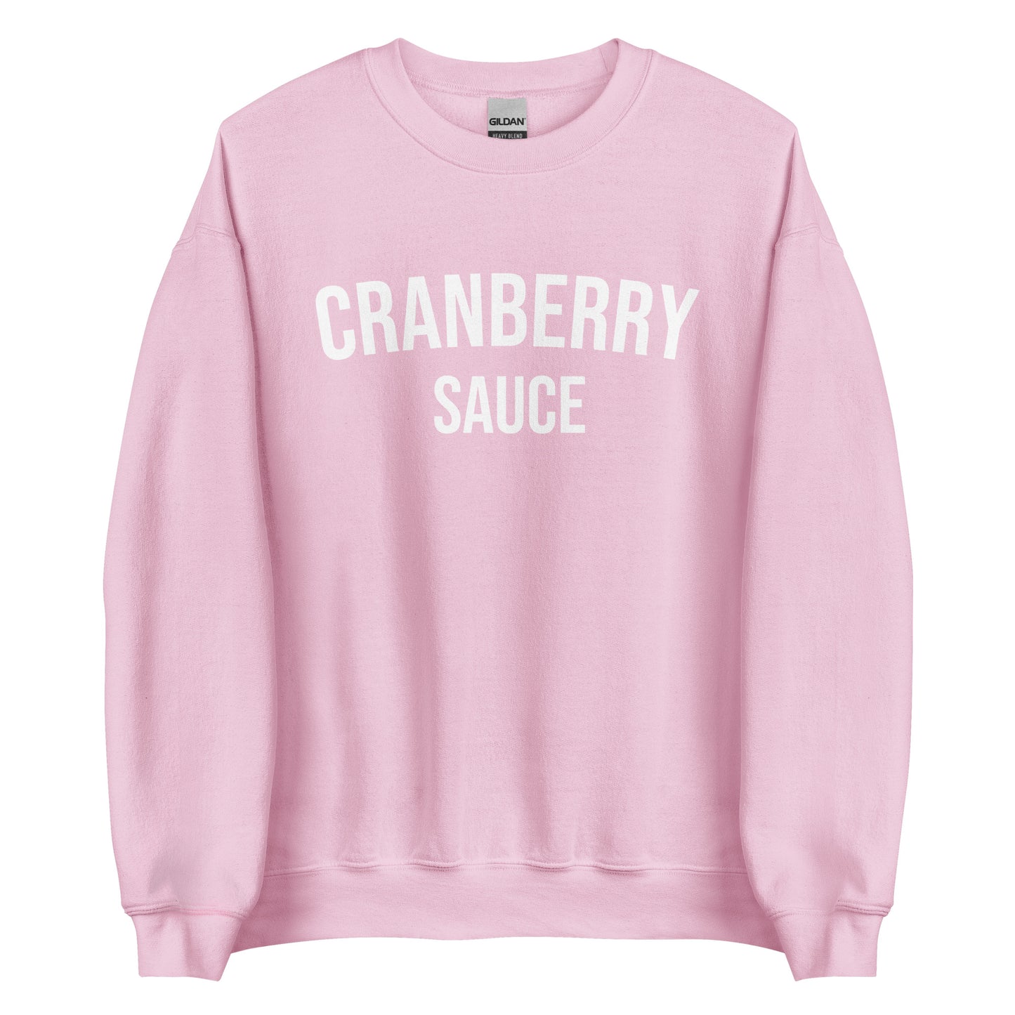 Light Pink Cranberry Sauce Sweatshirt from Nina's Funky Shop by ninanush - Do you love cranberry sauce? Looking for a funny foodie gift? Our Cranberry Sauce Crewneck Sweatshirt is soft, comfortable and just what you need. A unisex, funny holiday sweatshirt or cozy streetwear for foodies and cranberry sauce lovers. This cranberry sauce enthusiast sweatshirt is designed by Nina and made just for you.