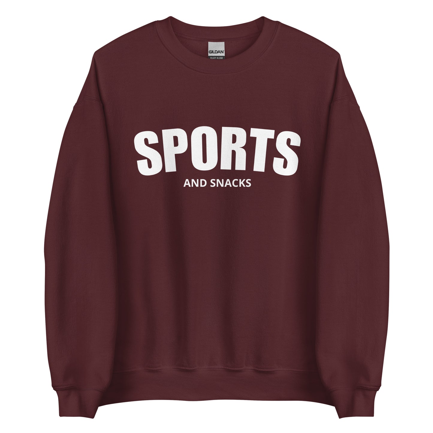 Sports Sweatshirt (and snacks)