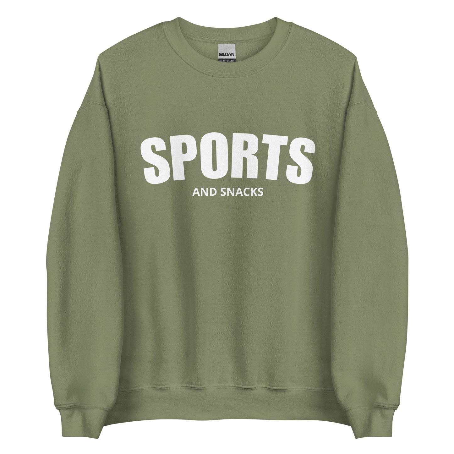 Sports Sweatshirt (and snacks)