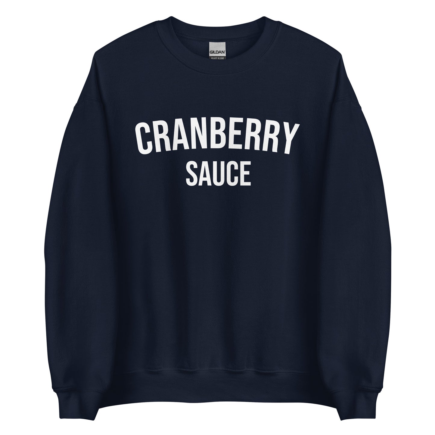 Navy Cranberry Sauce Sweatshirt from Nina's Funky Shop by ninanush - Do you love cranberry sauce? Looking for a funny foodie gift? Our Cranberry Sauce Crewneck Sweatshirt is soft, comfortable and just what you need. A unisex, funny holiday sweatshirt or cozy streetwear for foodies and cranberry sauce lovers. This cranberry sauce enthusiast sweatshirt is designed by Nina and made just for you.