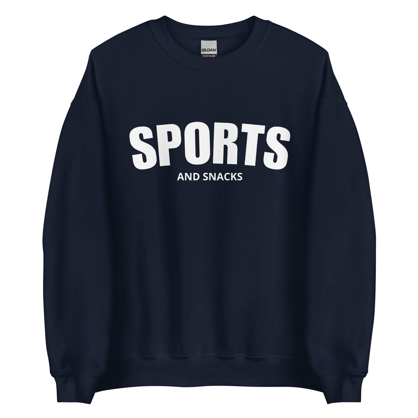 Sports Sweatshirt (and snacks)