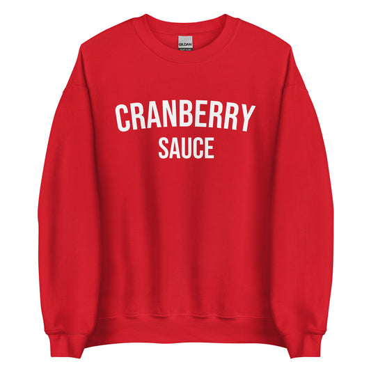 Red Cranberry Sauce Sweatshirt from Nina's Funky Shop by ninanush - Do you love cranberry sauce? Looking for a funny foodie gift? Our Cranberry Sauce Crewneck Sweatshirt is soft, comfortable and just what you need. A unisex, funny holiday sweatshirt or cozy streetwear for foodies and cranberry sauce lovers. This cranberry sauce enthusiast sweatshirt is designed by Nina and made just for you.