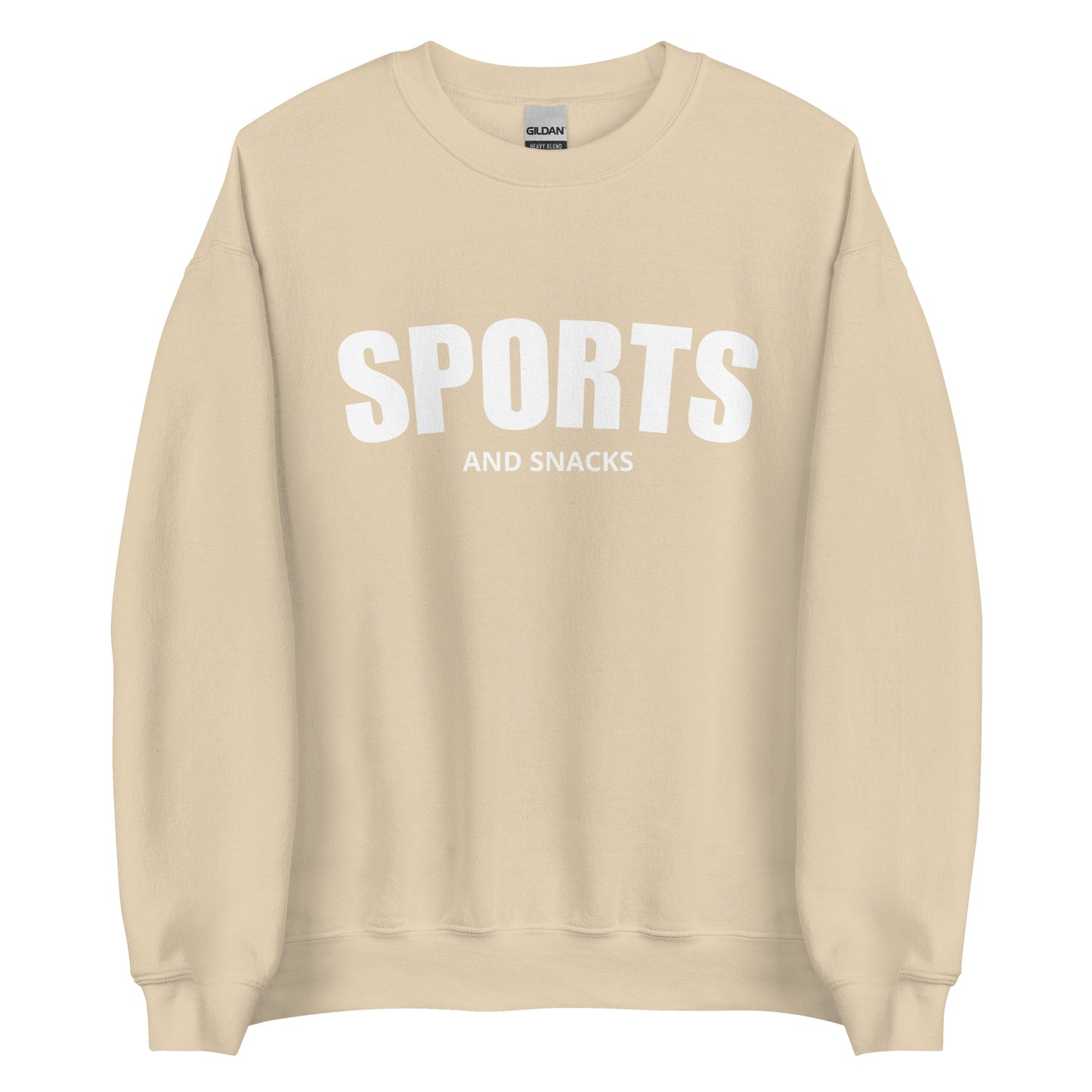 Sports Sweatshirt (and snacks)