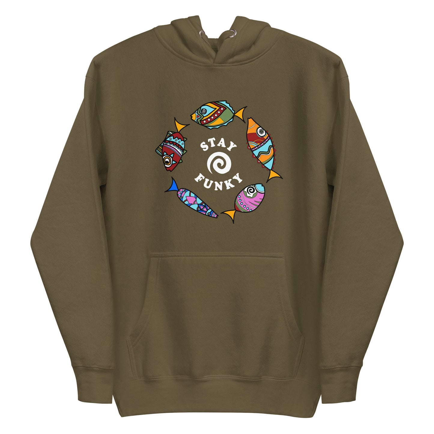 Stay Funky Fish Hoodie