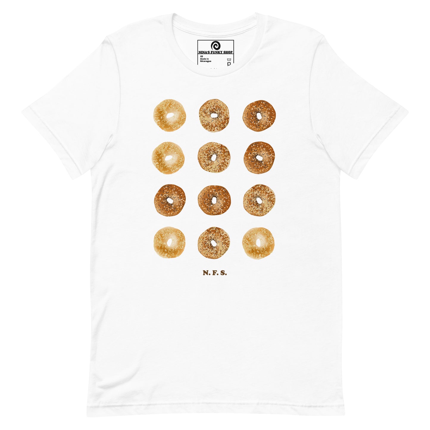 12 Bagels T-Shirt - Colorful