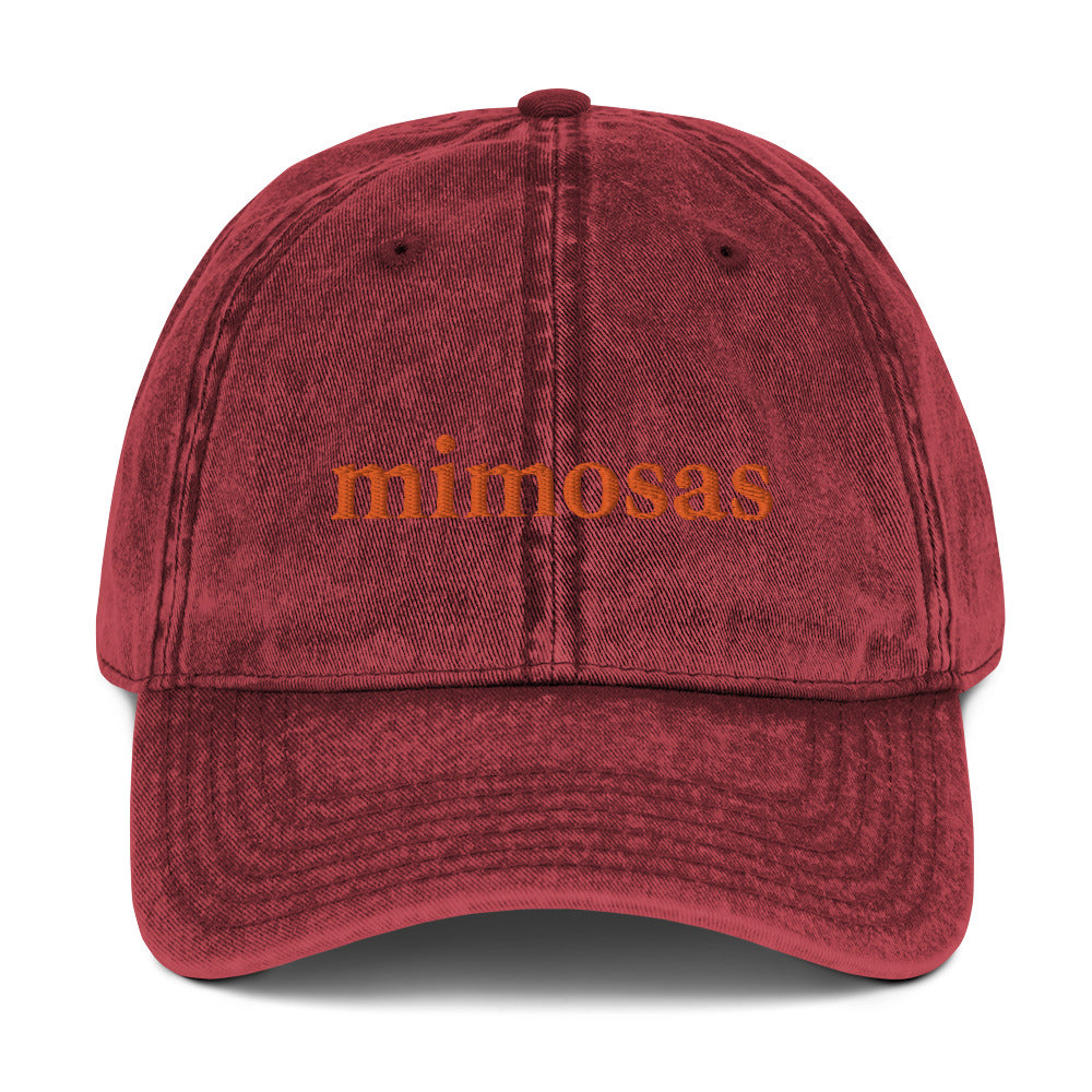 Mimosas Vintage Dad Hat