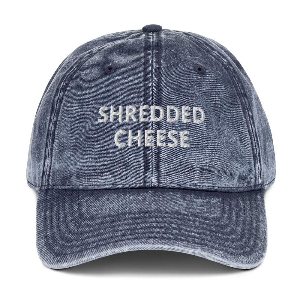 Shredded Cheese Vintage Dad Hat