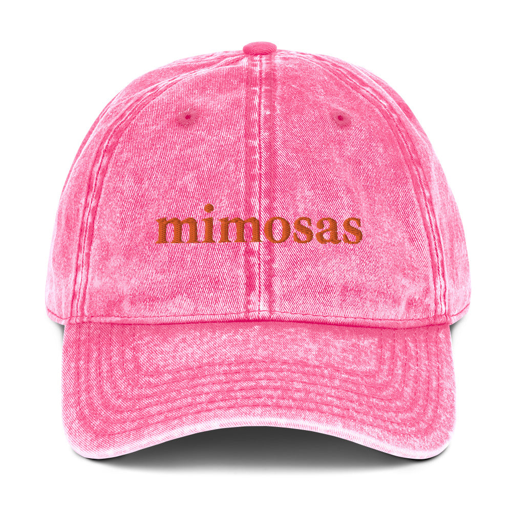 Mimosas Vintage Dad Hat