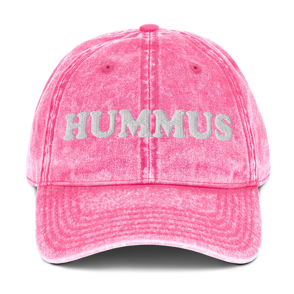 Pink Hummus Hat - Our Hummus Dad Hat is comfortable, adjustable, and comes in a variety of colors. It's a classic dad hat, expertly embroidered just for you! Make a statement and eat your favorite hummus in this funny dad hat for hummus lovers and beyond.