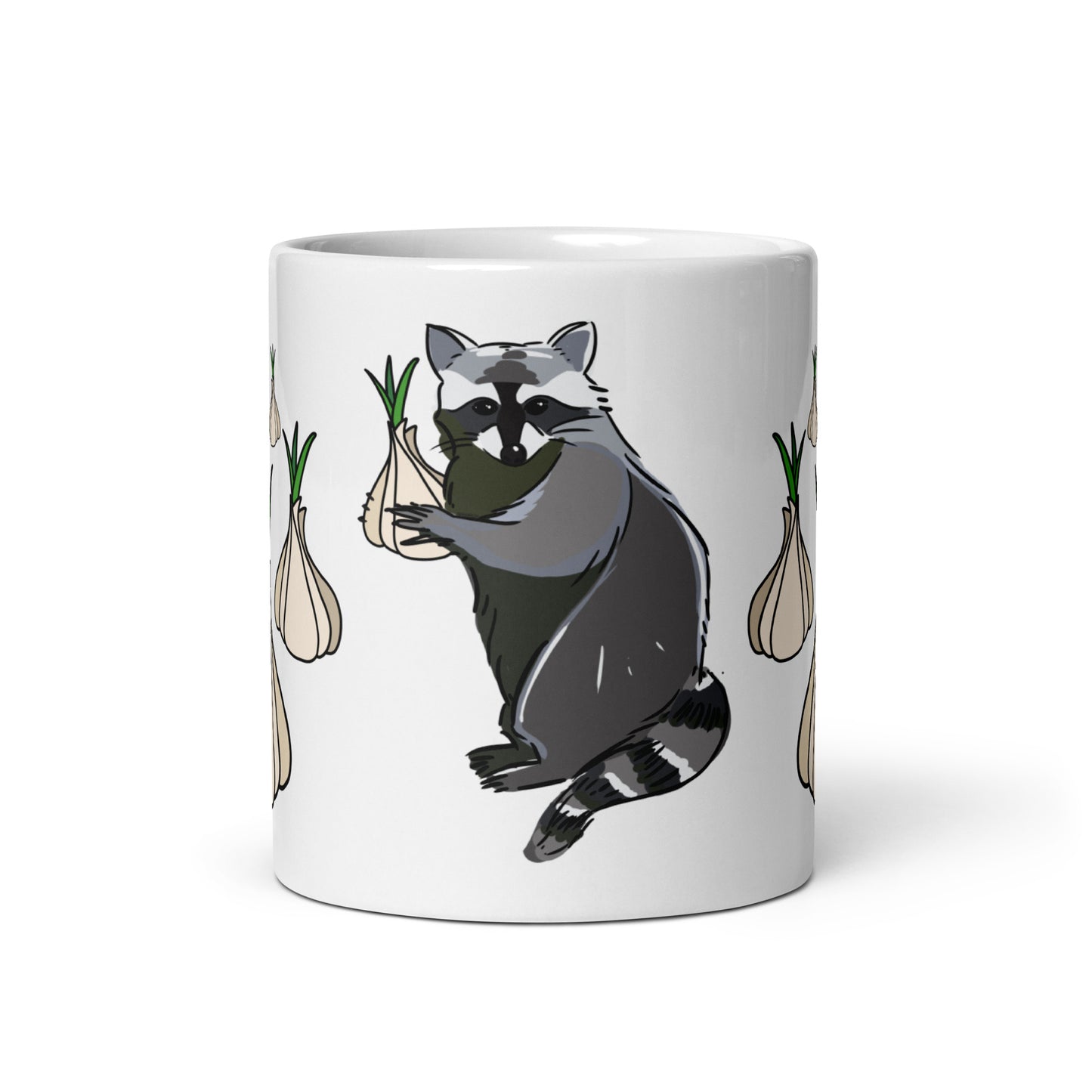 Garlic Raccoon Mug