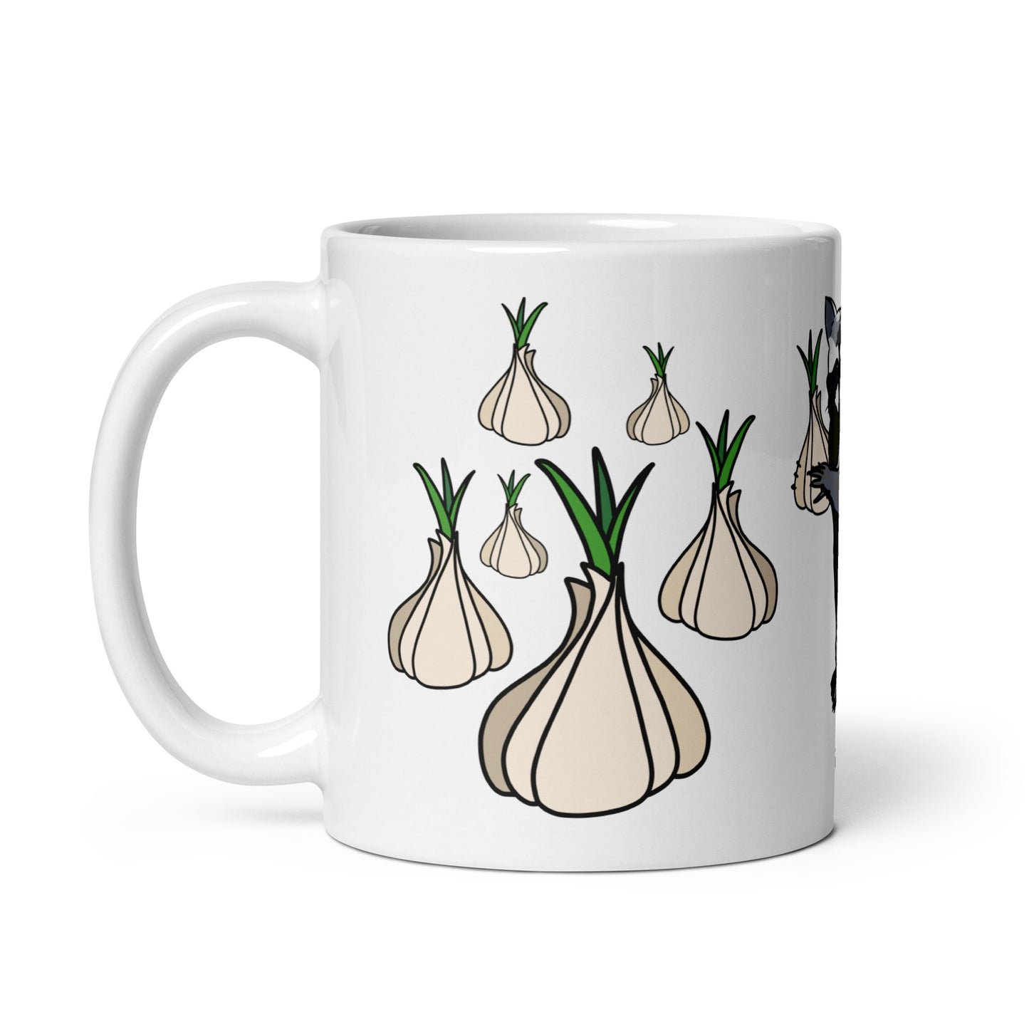 Garlic Raccoon Mug