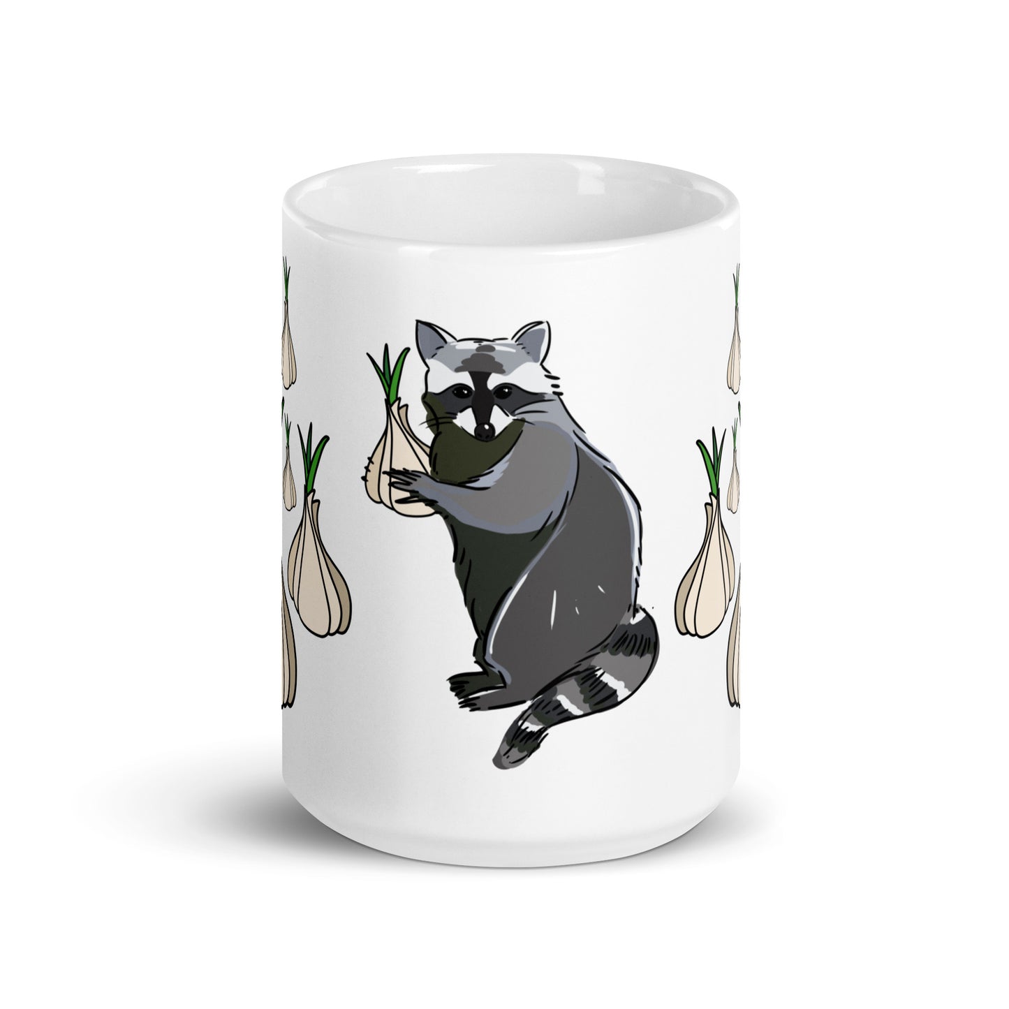 Garlic Raccoon Mug