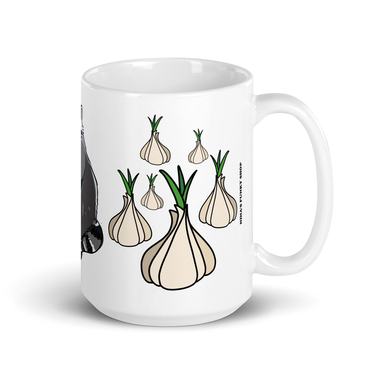 Garlic Raccoon Mug