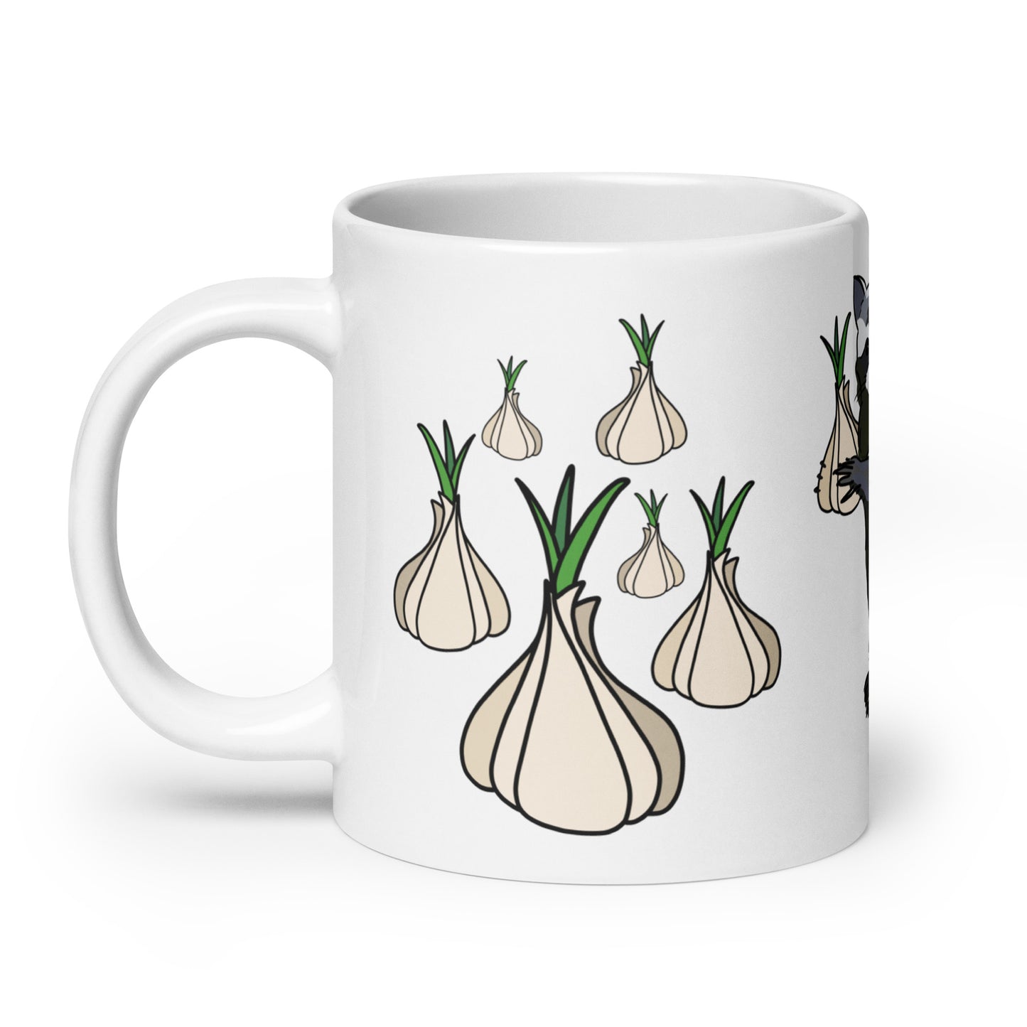 Garlic Raccoon Mug