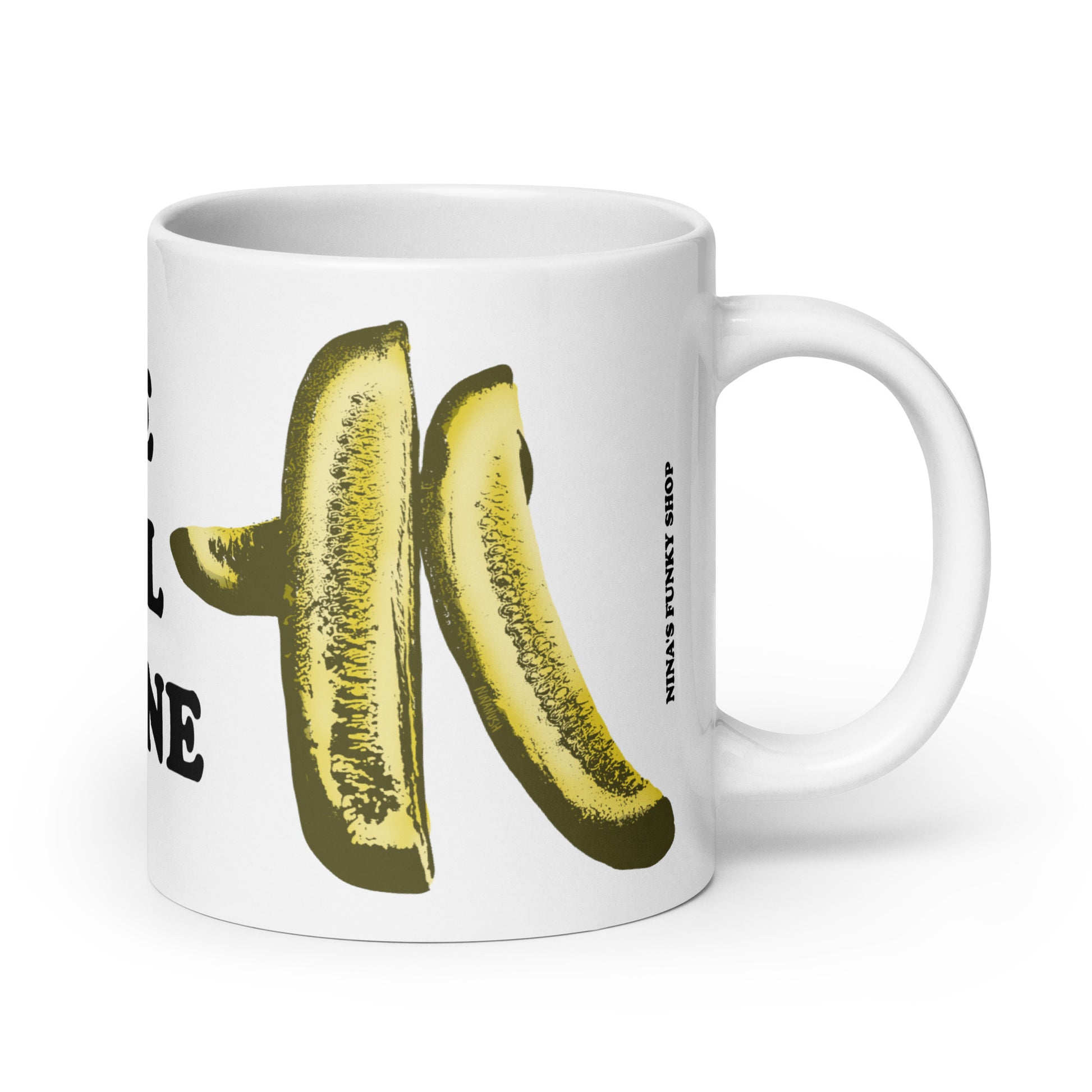 Our funky pickles mug is colorful, comes in three sizes and has a unique pickles design by Nina.