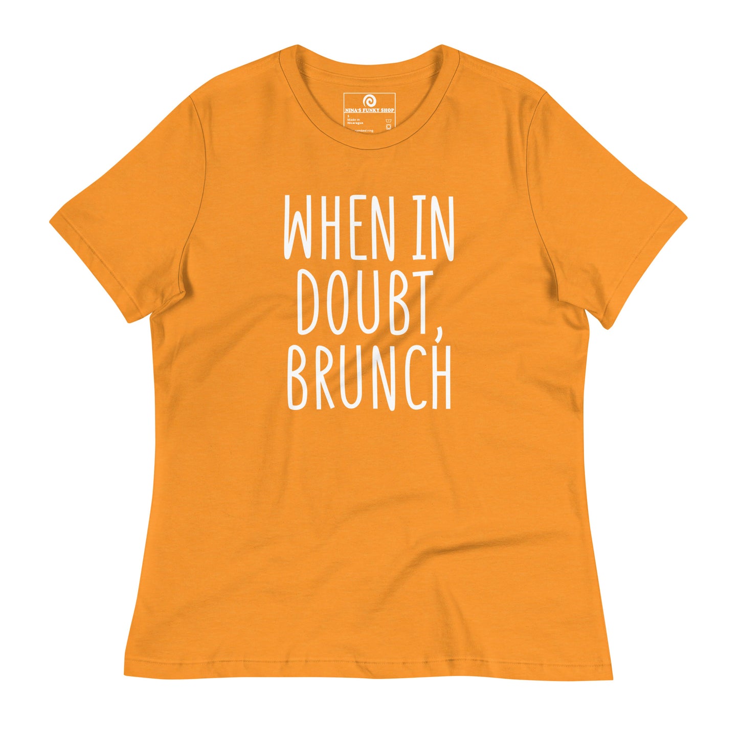 When In Doubt, Brunch Women's T-Shirt