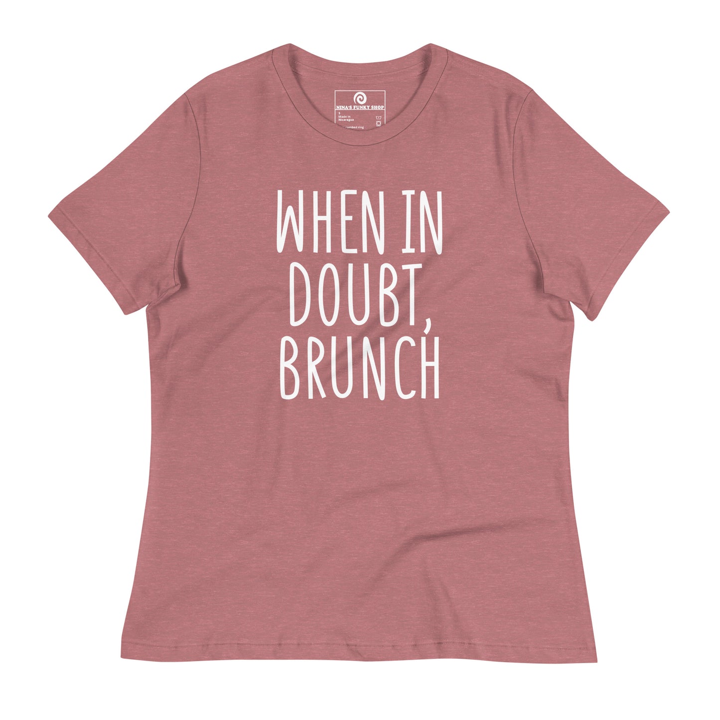 When In Doubt, Brunch Women's T-Shirt