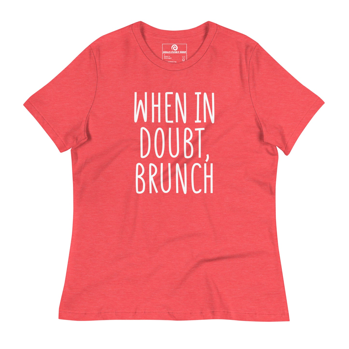 When In Doubt, Brunch Women's T-Shirt