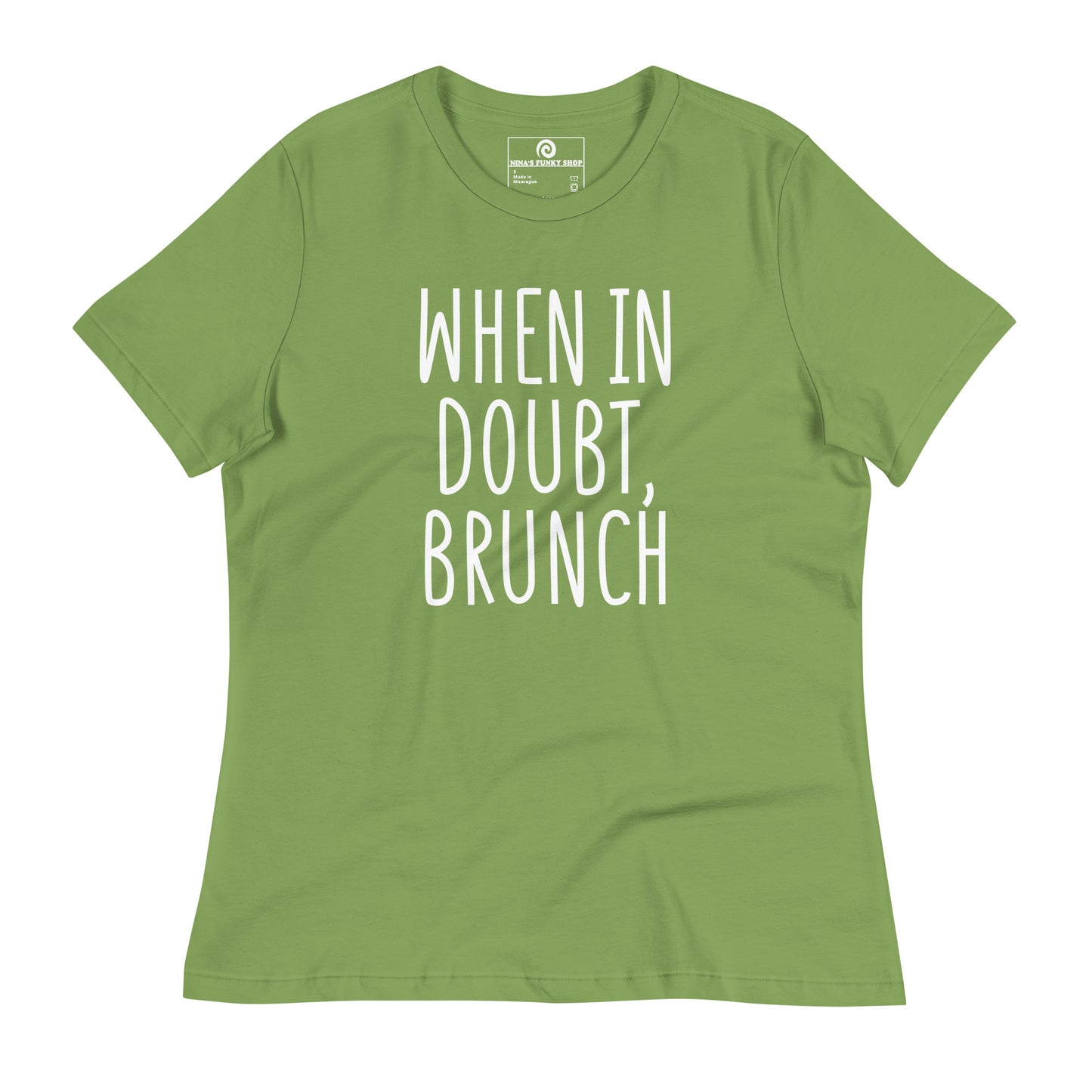 When In Doubt, Brunch Women's T-Shirt