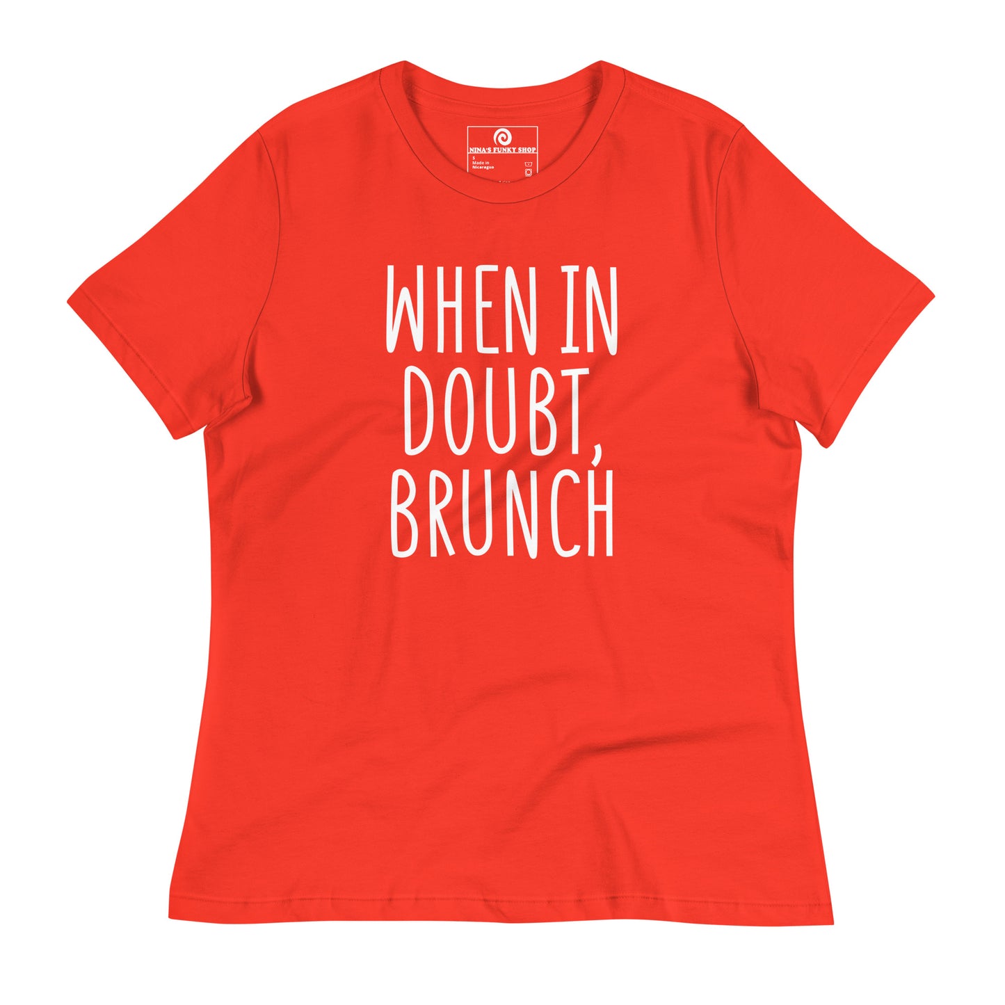 When In Doubt, Brunch Women's T-Shirt