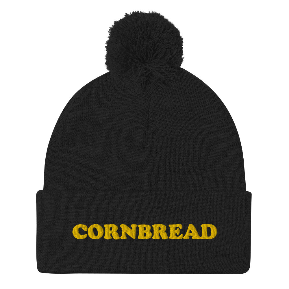 Is cornbread the favorite festive food? This funky cornbread beanie is a cozy funny hat for cold weather. It's a unique and quirky winter hat for foodies and cornbread lovers. This weird hat is a perfect funny gift for foodies. Love food and streetwear? Shop weird food hats, funny foodie beanies, and unique tshirts.  