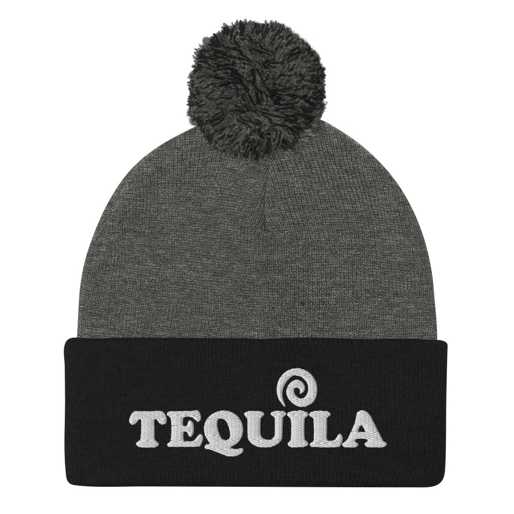 Do you love tequila? This tequila hat can be trendy streetwear, a funny party hat, a cozy house hat and a perfect gift for tequila drinkers. The unique embroidered tequila beanie has a classic pom-pom. It's an ideal warm and cozy drinking hat for cold weather. Shop foodie and drinking hats and beanies with ninanush.