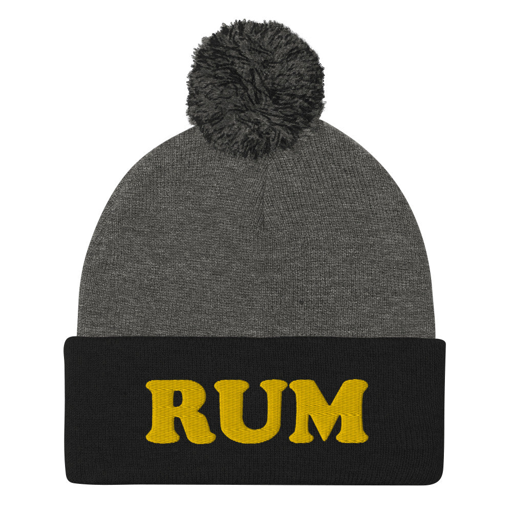 What's your drink of choice? If it's rum, you're in luck! Street wear, house wear, party wear, drinking hat and beyond. This rum hat is perfect for your favorite rum enthusiast. The classic embroidered beanie is a unique and fun hat. Check out our collections of funky, unique and foodie hats and more. Stay funky