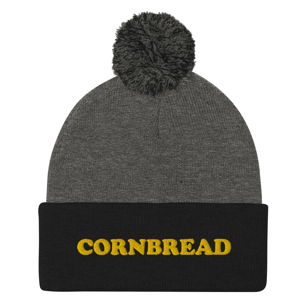 Is cornbread the favorite festive food? This funky cornbread beanie is a cozy funny hat for cold weather. It's a unique and quirky winter hat for foodies and cornbread lovers. This weird hat is a perfect funny gift for foodies. Love food and streetwear? Shop weird food hats, funny foodie beanies, and unique tshirts.  