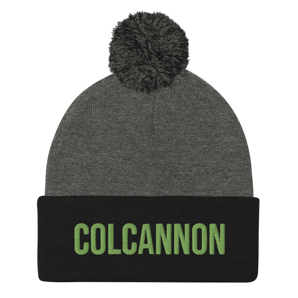 Black and gray colcannon Irish food hat - The Colcannon Beanie is a unique food hat inspired by traditional Irish food. It's a perfect hat for adventures, making a statement on the street and being cozy at home. This weird hat is made just for you. Eat colcannon in style this year with your funny foodie beanie and show your love of traditional Irish cuisine.