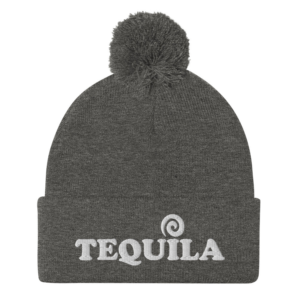 Do you love tequila? This tequila hat can be trendy streetwear, a funny party hat, a cozy house hat and a perfect gift for tequila drinkers. The unique embroidered tequila beanie has a classic pom-pom. It's an ideal warm and cozy drinking hat for cold weather. Shop foodie and drinking hats and beanies with ninanush.