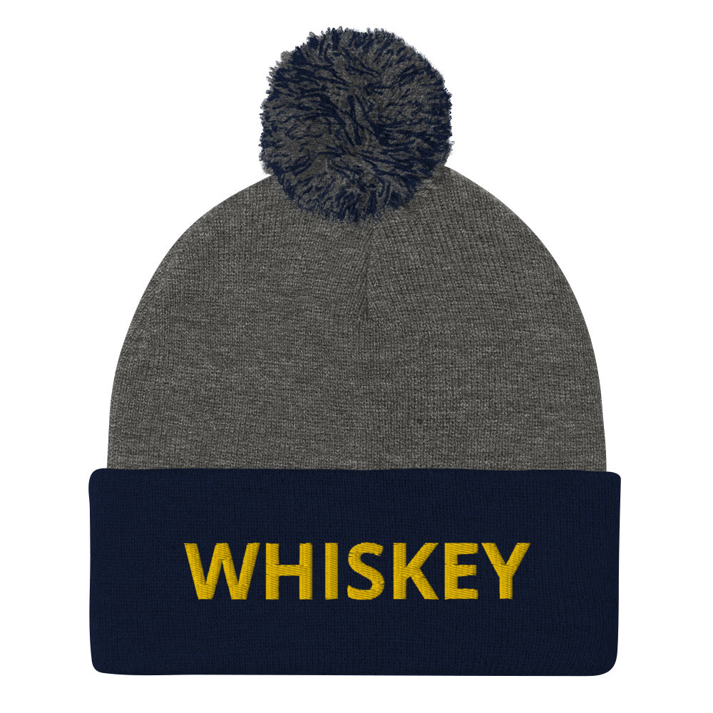 The perfect whisky hat! Street wear, party wear, or cozy house hat. Expand your wardrobe with a classic embroidered beanie with a pom-pom on top. It's warm, comfortable and stylish. We offer new and second hand collections of funky and unique fashion designs. From vintage dresses to ecofriendly shirts and foodie hats. 