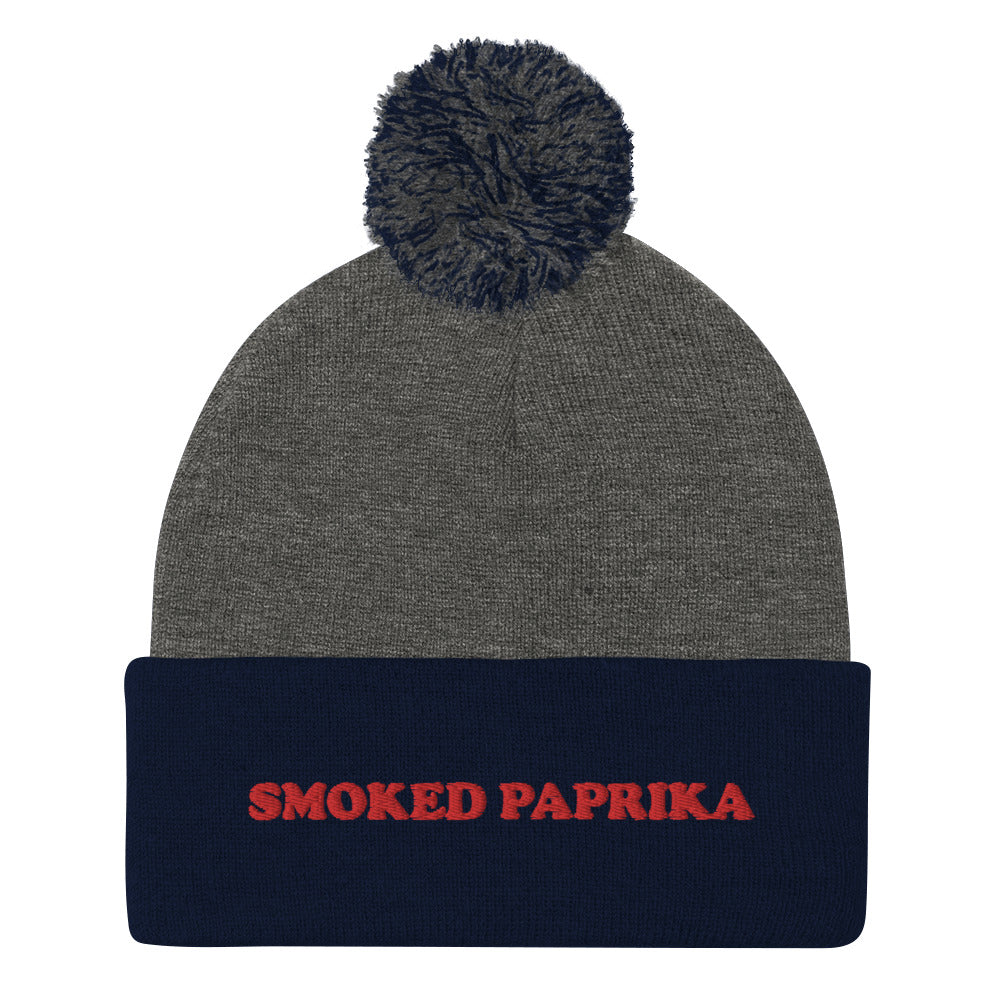 Love paprika? This funny foodie smoked paprika beanie is a unique and weird winter hat for foodies and smoked paprika lovers. It's a classic beanie with a unique red embroidery. The paprika hat is a perfect weird gift for foodies and the paprika enthusiasts! Shop funny foodie beanies, weird hats, funky animal t-shirts.