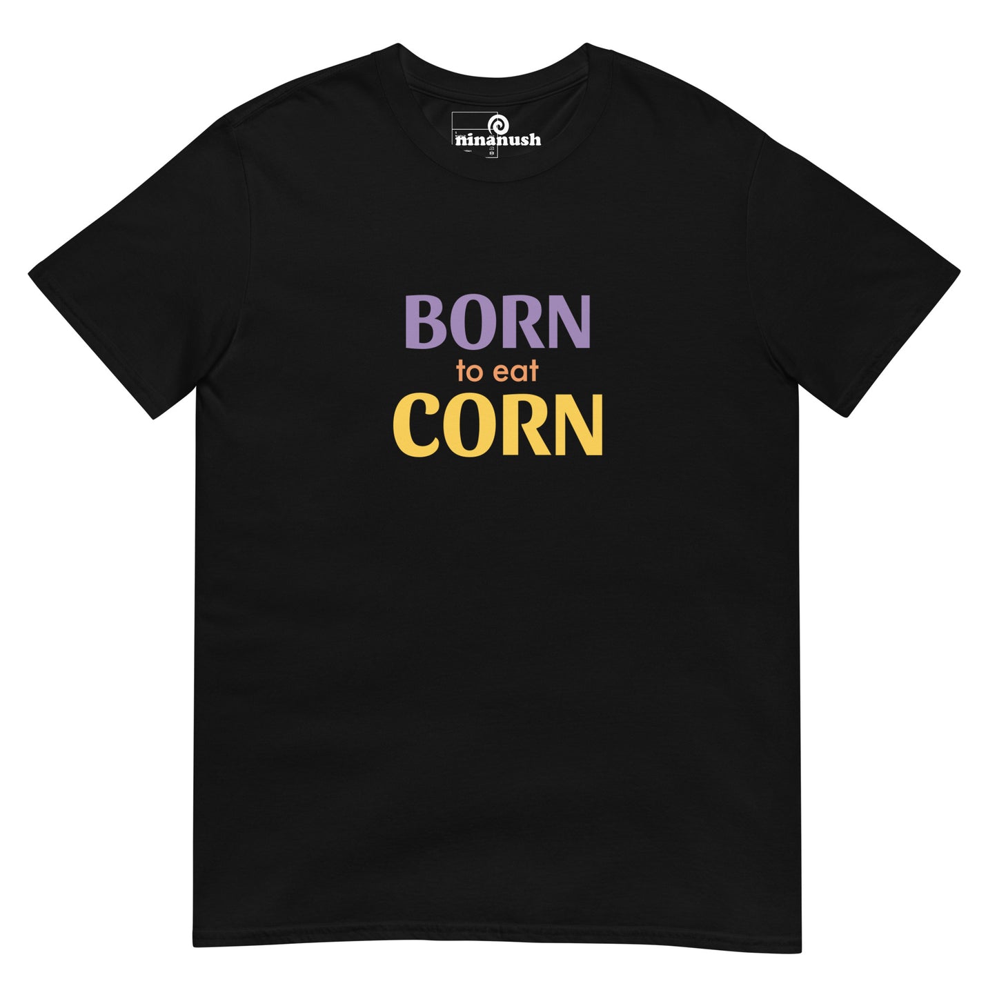 Are you born to eat corn? This classic foodie t-shirt is colorful and comfortable with a unique saying about corn. The Born to eat corn, corn lover shirt is a perfect gift for foodies and shirt corn enthusiasts. Shop funny foodie shirts, weird foodie beanies & celebrate your favorite foods in our funky foodie clothing.