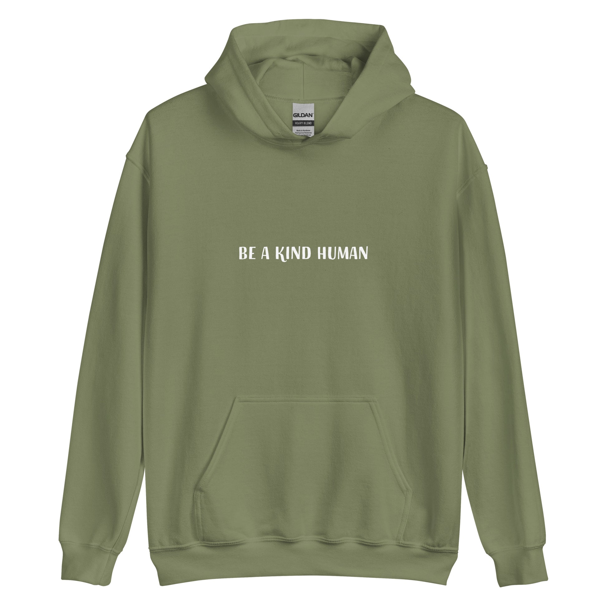 Green positive quote hoodie - This Be A Kind Human hoodie is soft, cozy and made just for you. It's a comfortable hoodie with a meaningful message about being kind. The hoodie's inspirational quote is meant to inspire empathy and a reminder to do good and do our best. Wear this positive saying hoodie, be kind to all kinds and do what makes you smile. 